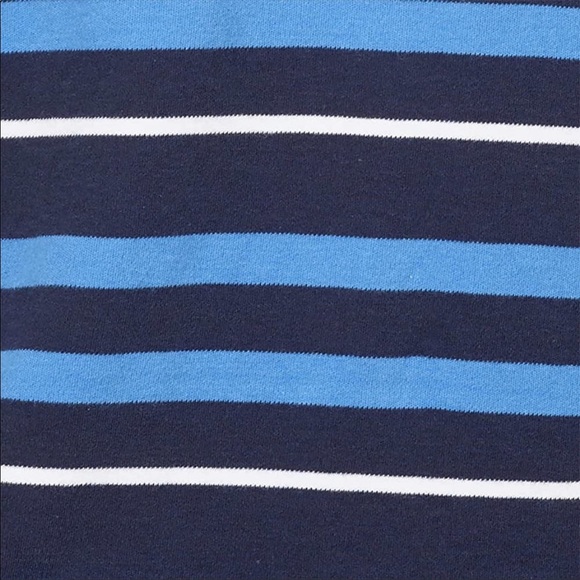 Tommy Hilfiger Size Large Blue Interlock Short Sleeve Cotton Polo Shirt - Picture 7 of 7